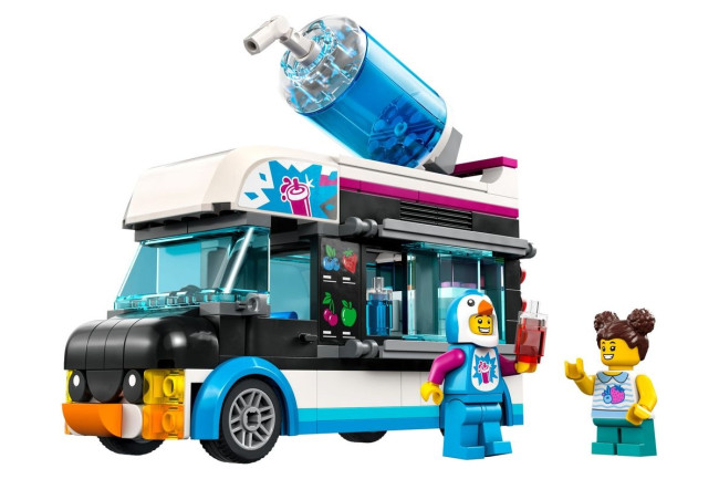 LEGO City 60384 Фургон для шейков Пингвин - фото3