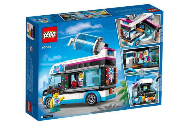 LEGO City 60384 Фургон для шейков Пингвин - фото2
